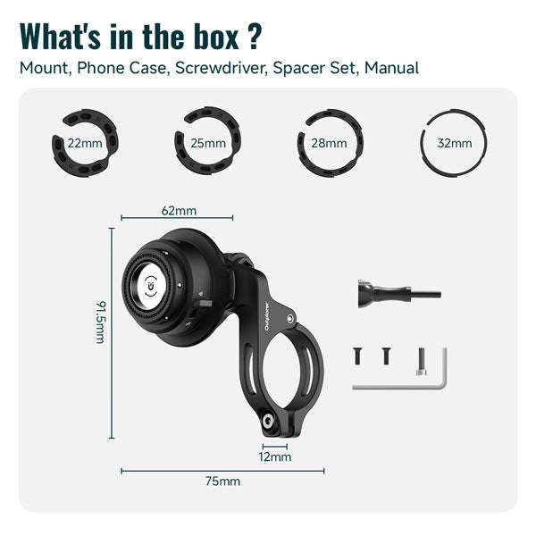 Out-Front Mount (bicycle/ebike) QB01