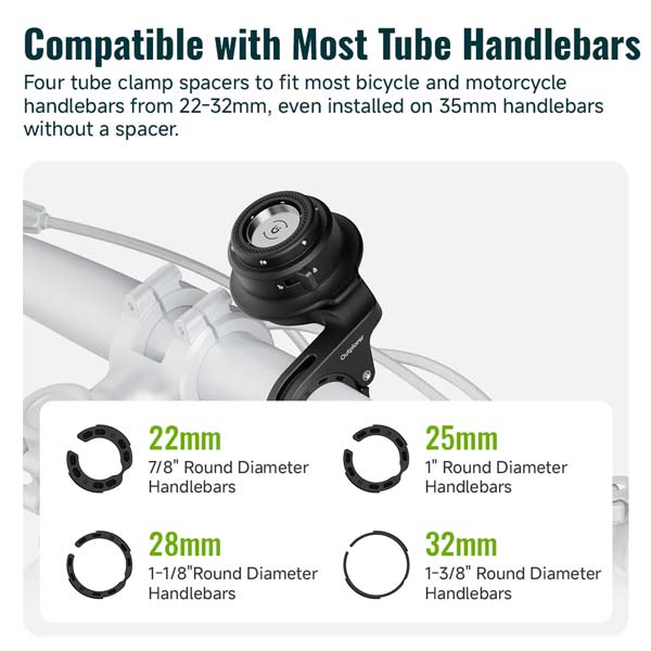 Out-Front Mount (bicycle/ebike) QB01