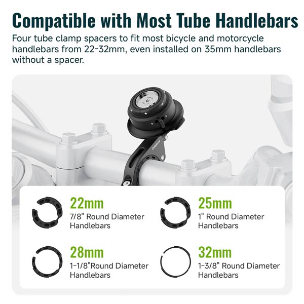 Handlebar Mount (motorcycle) QM01