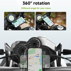 Handlebar Clamp Mount (motorcycle) QM03
